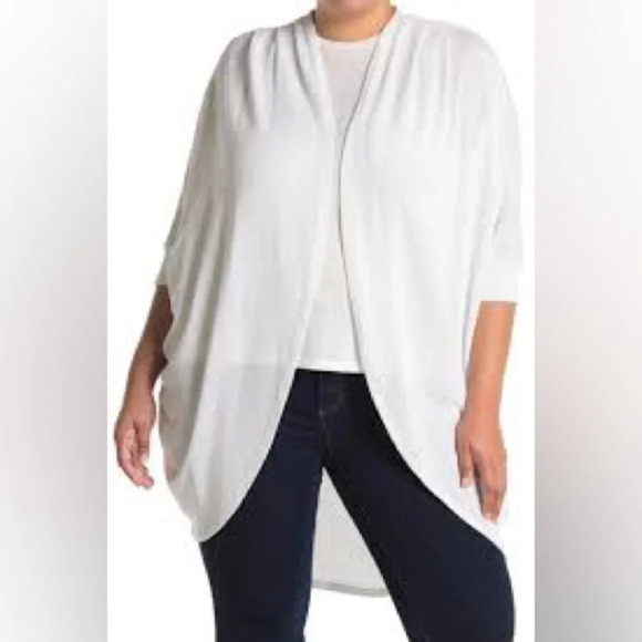14th & Union Cocoon Cardigan in White - NWOT - Size Small - Picture 1 of 7